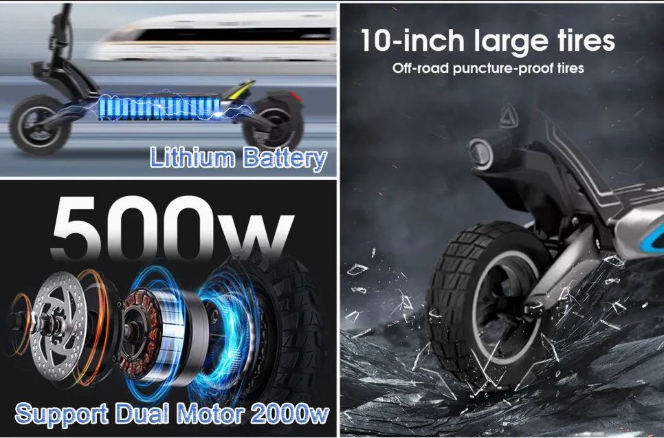 ESA GTR Electric Scooter Australia | 1000W Peak Power | Off-Road Beast | Urban Ready