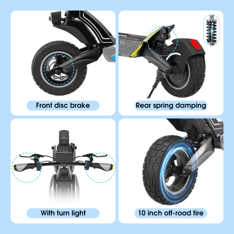 ESA GTR Electric Scooter Australia | 1000W Peak Power | Off-Road Beast | Urban Ready